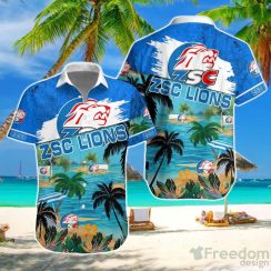 ZSC Lions Hawaiian Shirt And Short ZSC Lions Hawaiian Shirt And Short