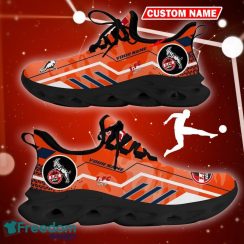 1. FC Koln Logo Chunky Sneakers Camo Orange Max Soul Shoes Custom Name