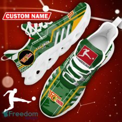 1. FC Union Berlin Logo Chunky Sneakers Camo Green Max Soul Shoes Custom Name