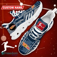 1. FC Union Berlin Logo Chunky Sneakers Camo Navy Max Soul Shoes Custom Name