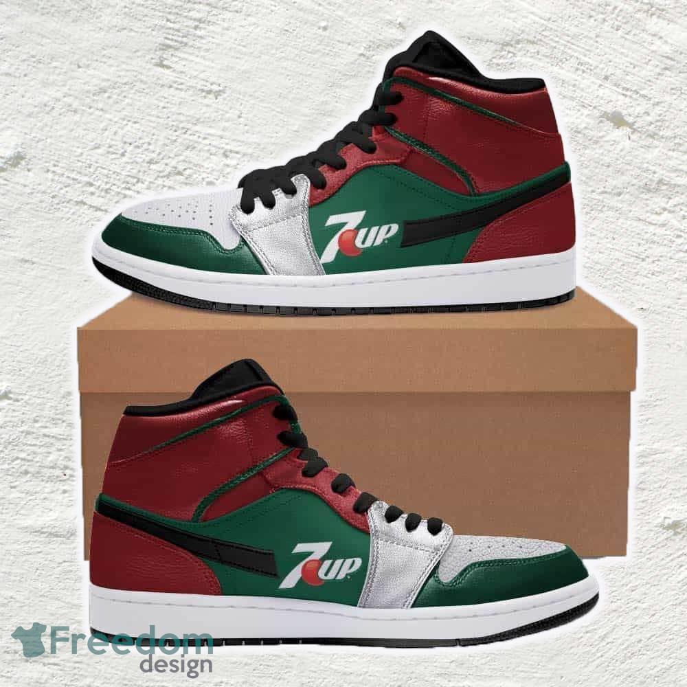 7up Air Jordan Hightop Shoes For Men Women Gift New Sneakers For Best Fans image 7up Air Jordan Hightop Shoes For Men Women Gift New Sneakers For Best Fans - 7up Air Jordan Hightop Shoes For Men Women Gift New Sneakers For Best Fans