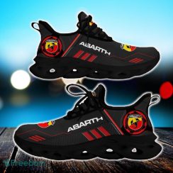 Abarth Max Soul Shoes Car Identifier Chunky Sneakers White Gift For Fans - Abarth Car Max Soul Sneakers Custom Photo 2