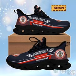 Accrington Stanley 3D Design Max Soul Shoes Custom Name For Real Fans