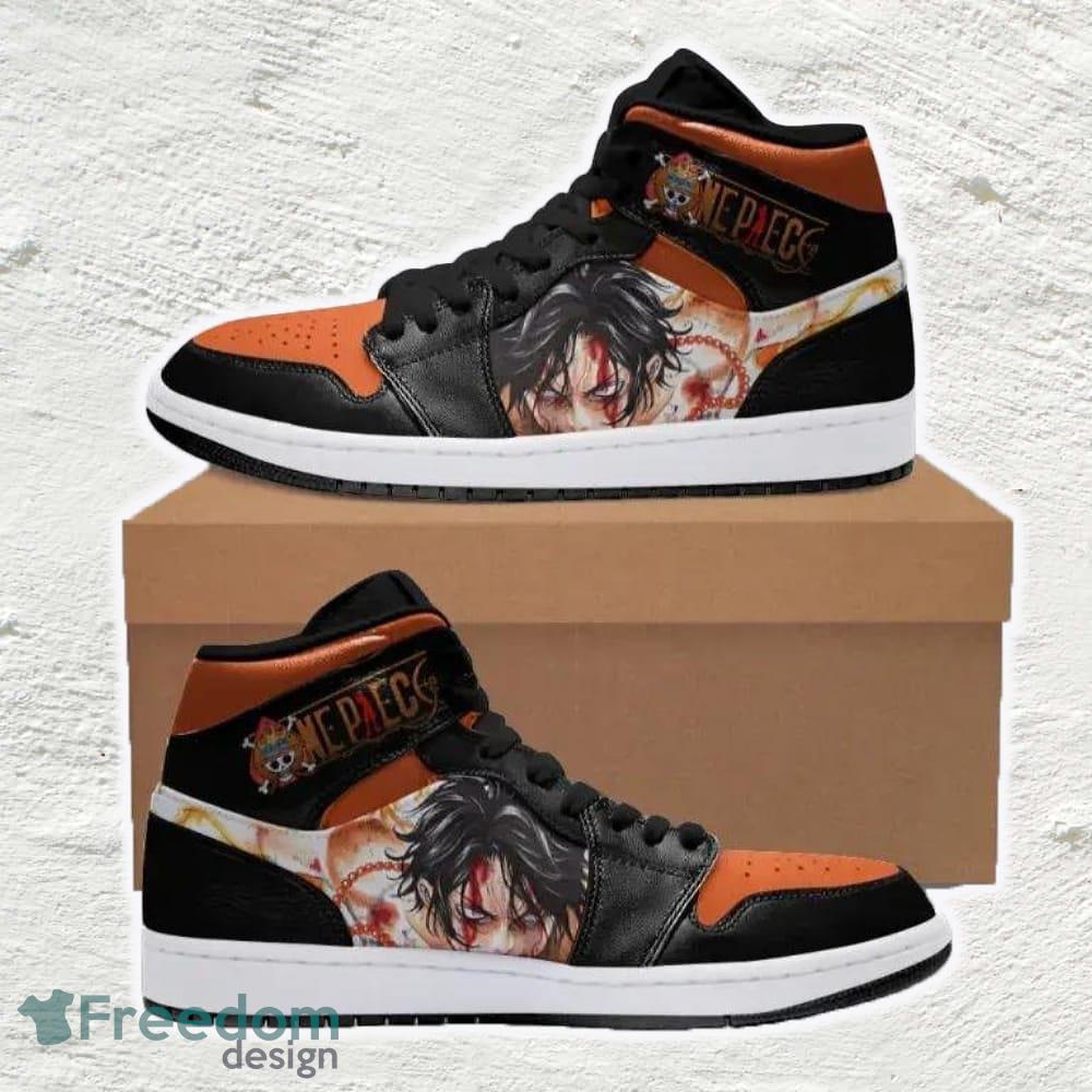 Ace One Piece Air Jordan Hightop Shoes For Men Women Gift New Sneakers For Best Fans image Ace One Piece Air Jordan Hightop Shoes For Men Women Gift New Sneakers For Best Fans - Ace One Piece Air Jordan Hightop Shoes For Men Women Gift New Sneakers For Best Fans