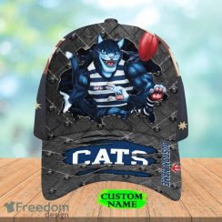 Afl Geelong Cats Mascot Hat Cap 3D Personalized Gift For Fans