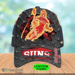 Afl Gold Coast Suns Mascot Hat Cap 3D Personalized Gift For Fans