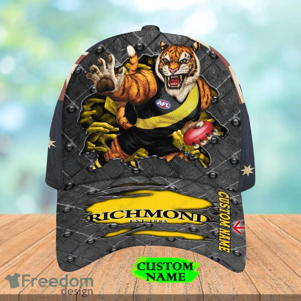 Afl Richmond Tigers Mascot Hat Cap 3D Personalized Gift For Fans image Afl Richmond Tigers Mascot Hat Cap 3D Personalized Gift For Fans Product Photo 1