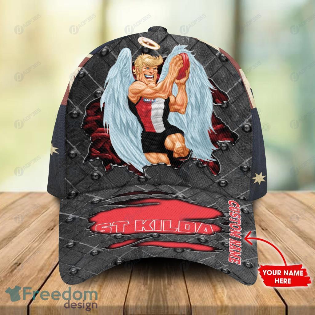 Afl St Kilda Saints Mascot Hat Cap 3D Personalized Gift For Fans image Afl St Kilda Saints Mascot Hat Cap 3D Personalized Gift For Fans Product Photo 1