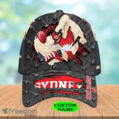Afl Sydney Swans Mascot Hat Cap 3D Personalized Gift For Fans