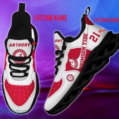 Alabama Crimson Tide NFL Clunky Shoes Custom Number And Name Max Soul Sneakers