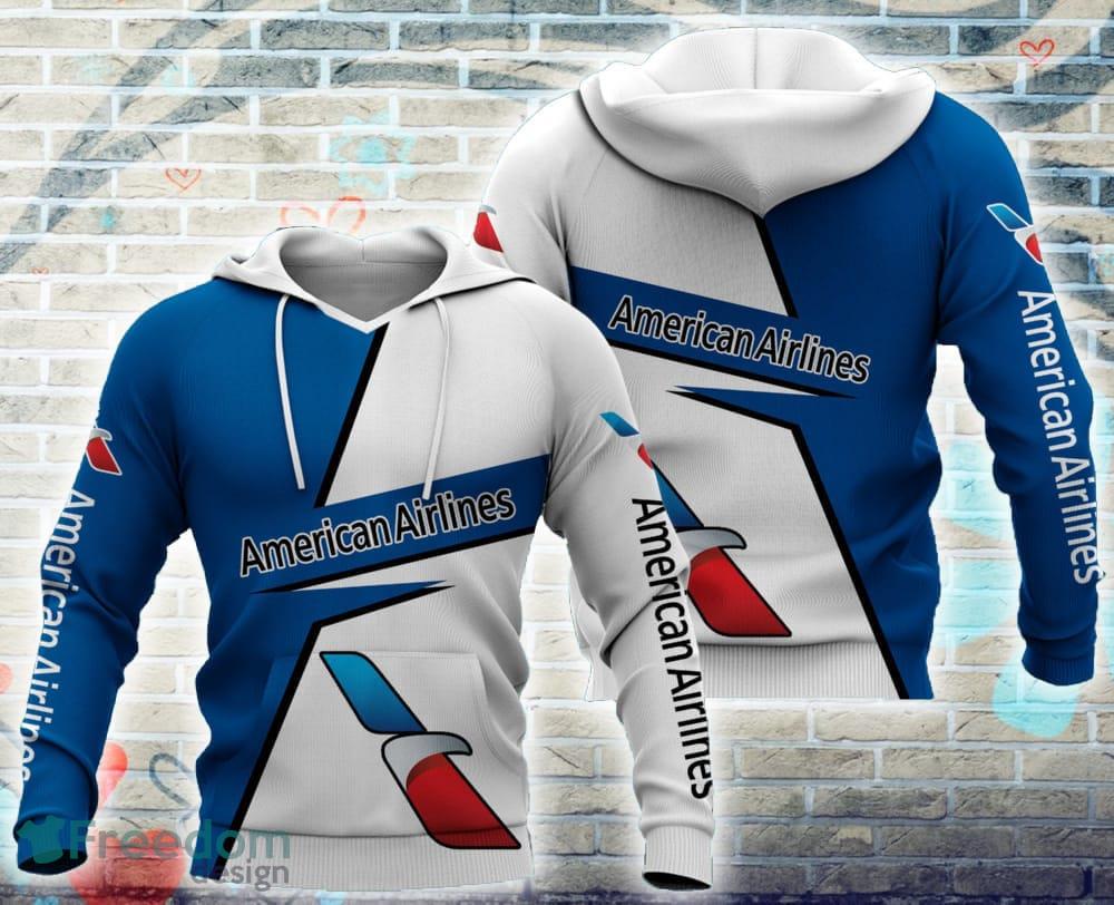 AMERICAN AIRLINES Brand Logo Mulled 3D Hoodie All Over Printed For Men Women image AMERICAN AIRLINES Brand Logo Mulled 3D Hoodie All Over Printed For Men Women - AMERICAN AIRLINES Brand Logo Mulled 3D Hoodie All Over Printed For Men Women