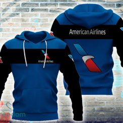 AMERICAN AIRLINES Brand Logo Snowball 3D Hoodie All Over Printed For Men Women