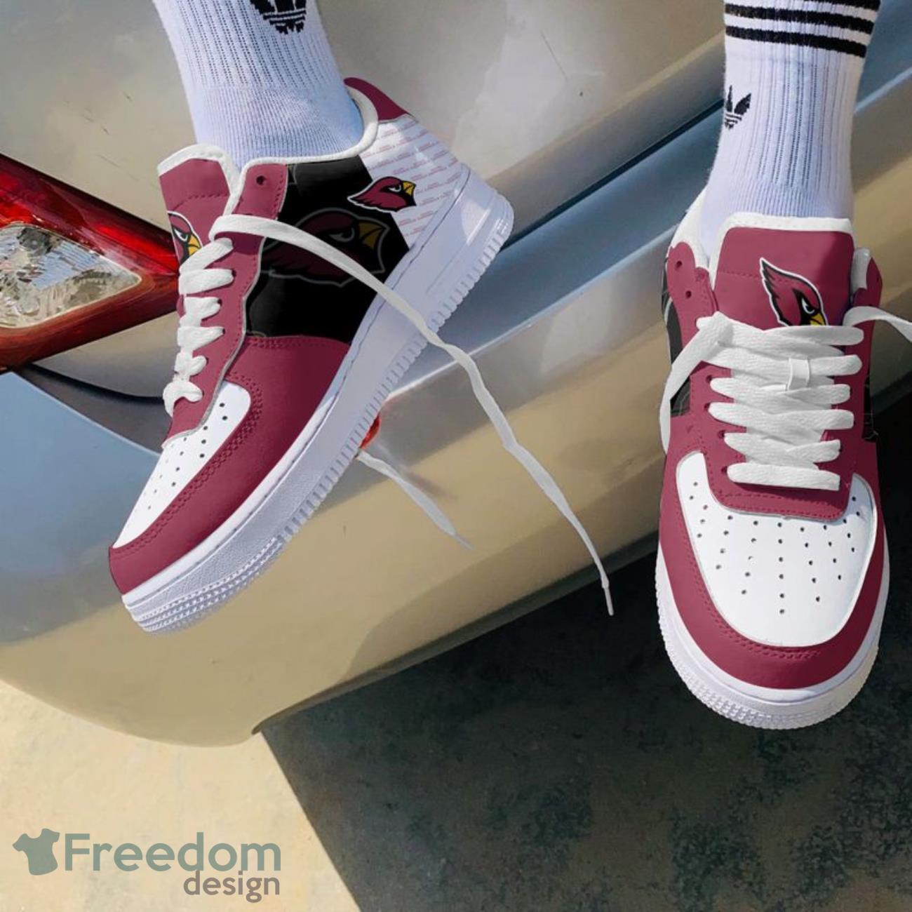 Arizona Cardinals Basic Pattern Logo Sport Team Sneakers Air Force Shoes Limited Sneakers image Arizona Cardinals Basic Pattern Logo Sport Team Sneakers Air Force Shoes Limited Sneakers Product Photo 1