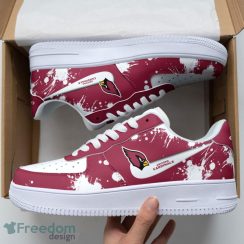 Arizona Cardinals Brush Pattern Limited Edition Air Force Shoes Sport Team Sneakers Arizona Cardinals Brush Pattern Limited Edition Air Force Shoes Sport Team Sneakers