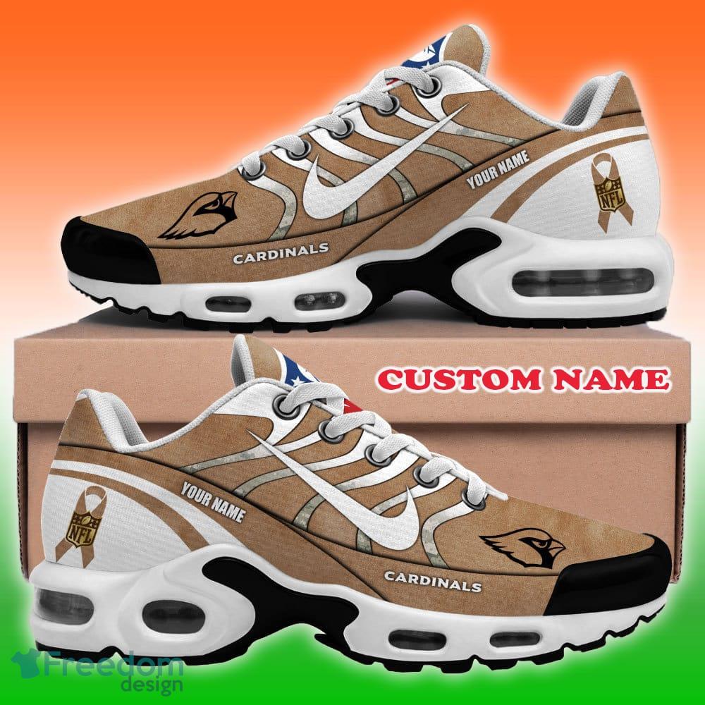 Arizona Cardinals NFL Air Cushion Sports Shoes Bold Personalized Gift Men And Women Fans image Arizona Cardinals NFL Air Cushion Sports Shoes Bold Personalized Gift Men And Women Fans - Arizona Cardinals NFL Veterans Air Cushion Shoes_2