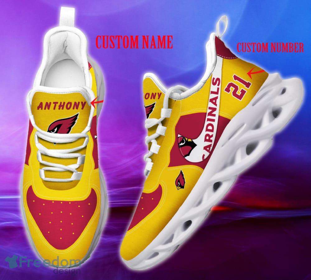 Arizona Cardinals NFL Clunky Shoes Custom Number And Name Max Soul Sneakers image Arizona Cardinals NFL Clunky Shoes Custom Number And Name Max Soul Sneakers - Arizona Cardinals NFL Clunky Shoes _2