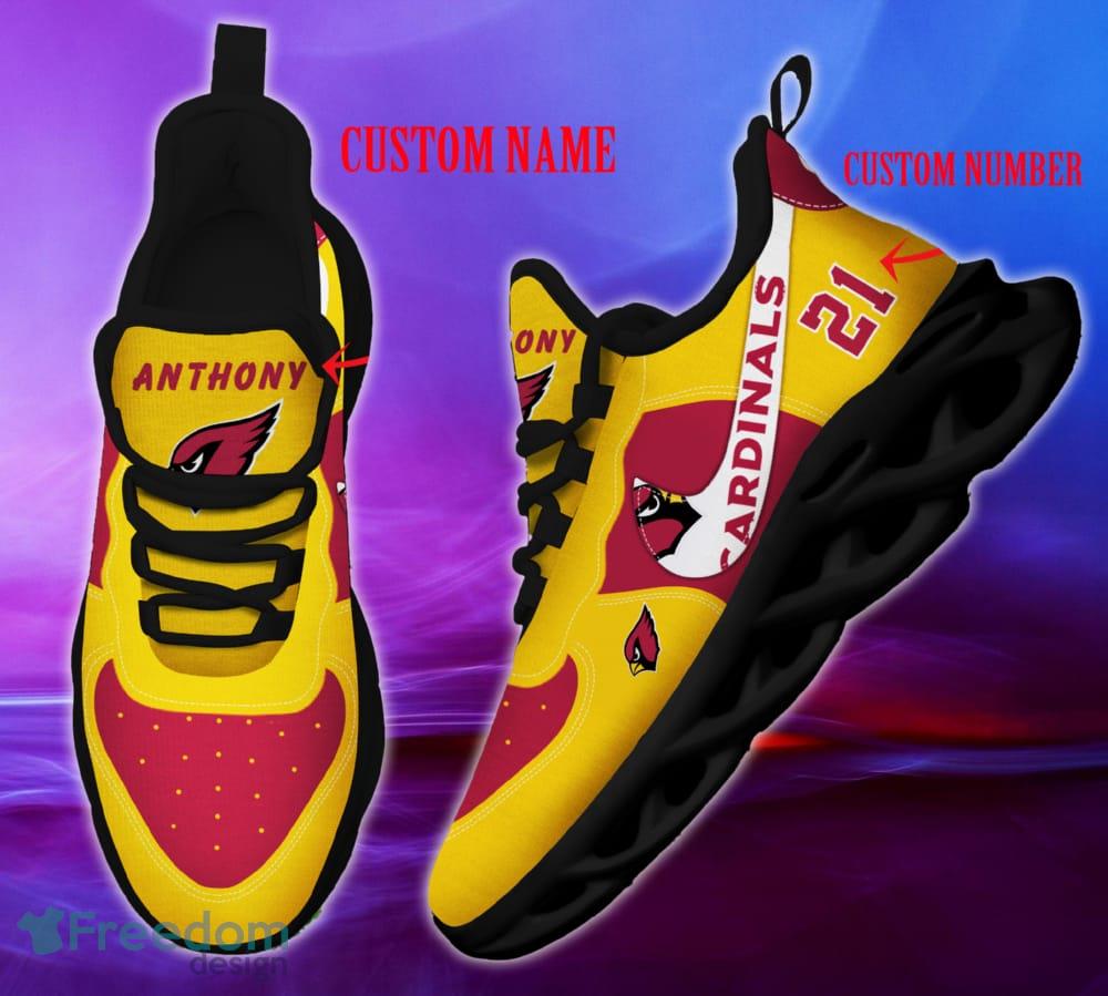 Arizona Cardinals NFL Clunky Shoes Custom Number And Name Max Soul Sneakers image Arizona Cardinals NFL Clunky Shoes Custom Number And Name Max Soul Sneakers - Arizona Cardinals NFL Clunky Shoes _1