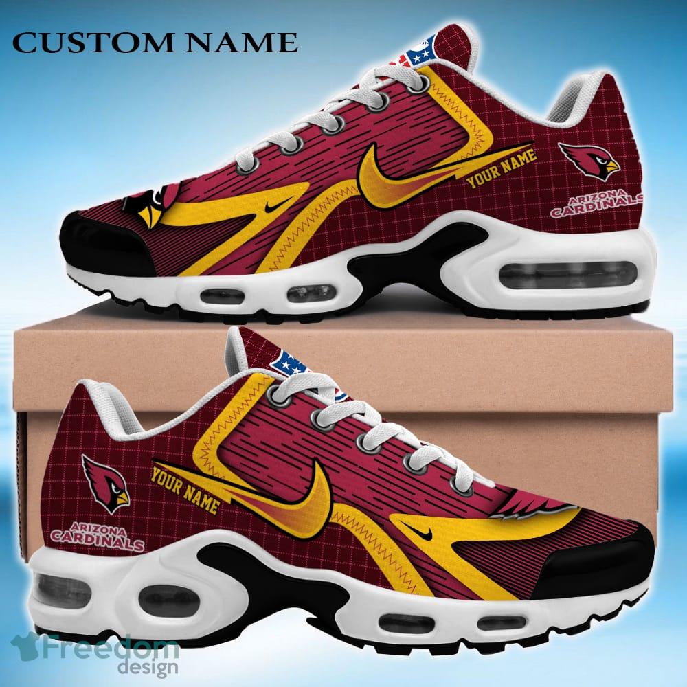 Arizona Cardinals NFL Teams Custom Name Air Cushion Sports Shoes New Version Gift Sneakers image Arizona Cardinals NFL Teams Custom Name Air Cushion Sports Shoes New Version Gift Sneakers - Arizona Cardinals NFL Teams Custom Name Air Cushion Shoes_2