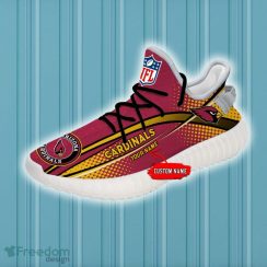 Arizona Cardinals Yeezy Shoes Custom Name NFL Full Print Gift Sneakers - NFL Arizona Cardinals Yeezy Shoes For Fans Custom _2