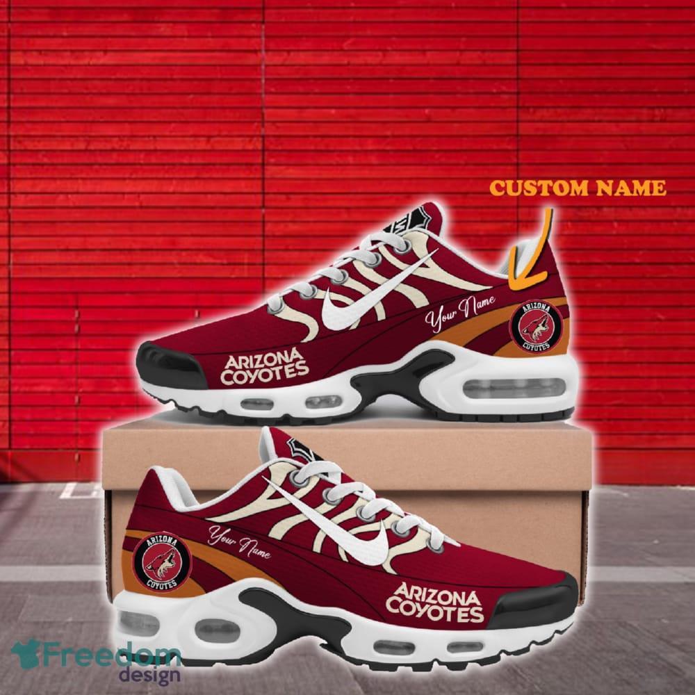 Arizona Coyotes Air Cushion Sports Shoes Custom Name Gift For Men And Women image Arizona Coyotes Air Cushion Sports Shoes Custom Name Gift For Men And Women - Arizona Coyotes Air Cushion Sports Shoes