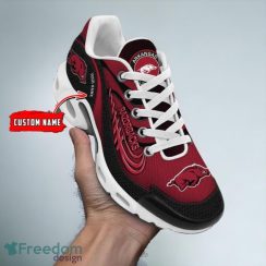 Arkansas Razorbacks Custom Name Air Cushion Sports Shoes Sneaker