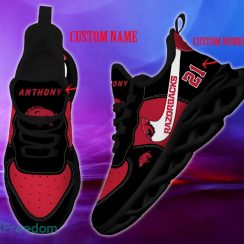 Arkansas Razorbacks NFL Clunky Shoes Custom Number And Name Max Soul Sneakers - Arkansas Razorbacks NFL Clunky Shoes _2