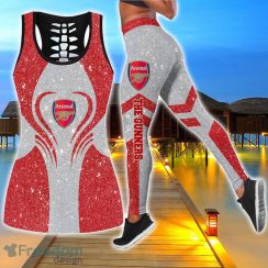 Arsenal Combo Hollow Tanktop and Legging Sport Gift For Women