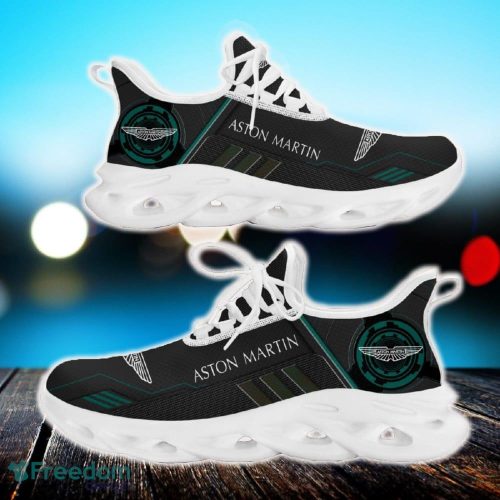 Aston Martin Max Soul Shoes Car Signature Chunky Sneakers White Gift For Fans - Aston Martin Car Max Soul Sneakers Custom Photo 1