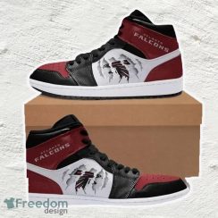 AtIanta FaIcons 2 NFL Air Jordan Hightop Shoes For Men Women Gift New Sneakers For Best Fans