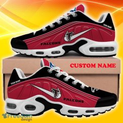 Atlanta Falcons NFL Air Cushion Sports Shoes Custom Name Showcase Gift For Fans - Atlanta Falcons Swoosh NFL Custom Name Tn Sports Shoes Collection_2