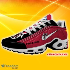 Atlanta Falcons NFL Air Cushion Sports Shoes Custom Name Showcase Gift For Fans