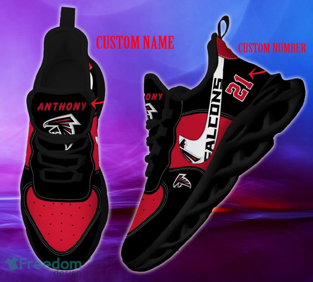 Atlanta Falcons NFL Clunky Shoes Custom Number And Name Max Soul Sneakers image Atlanta Falcons NFL Clunky Shoes Custom Number And Name Max Soul Sneakers - Atlanta Falcons NFL Clunky Shoes _2