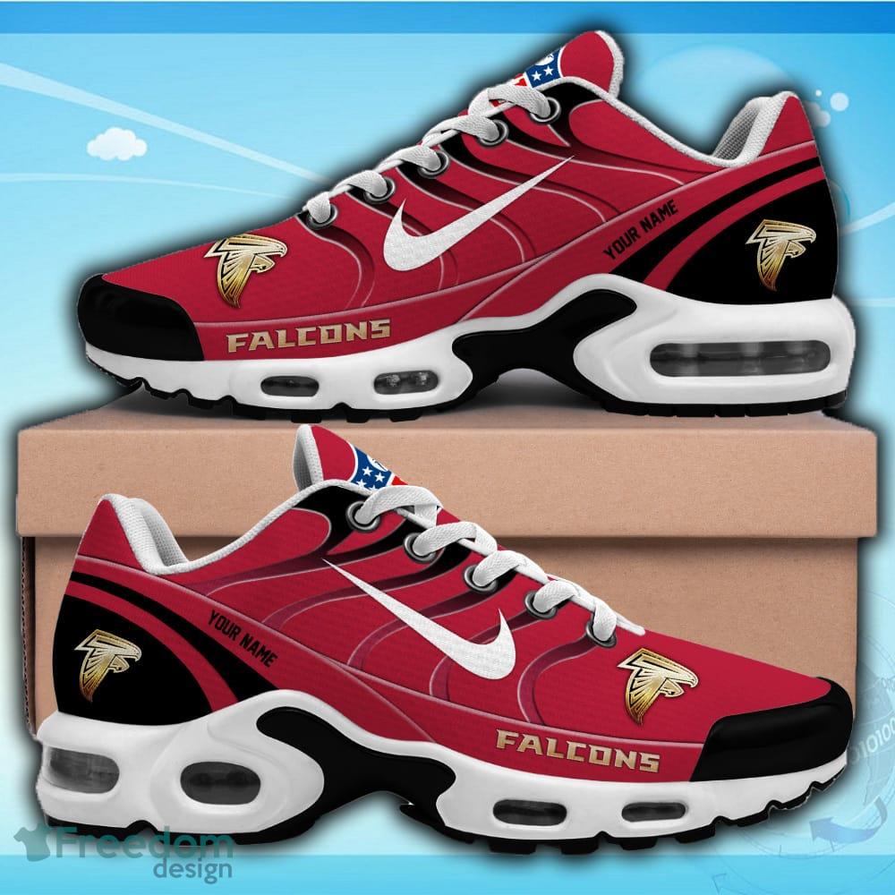 Atlanta Falcons NFL Teams Custom Name Air Cushion Sports Shoes Gift For Fans image Atlanta Falcons NFL Teams Custom Name Air Cushion Sports Shoes Gift For Fans - Atlanta Falcons Air Cushion Sports Shoes Photo 2