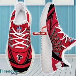Atlanta Falcons Yeezy Shoes Personalized NFL All Over Print Gift For Men Women Fans - NFL Atlanta Falcons Yeezy Shoes For Fans Custom _2