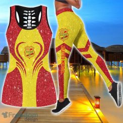 Atlético Morelia Combo Combo Hollow Tanktop and Legging Sport Gift For Women