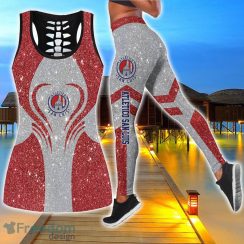 Atlético San Luis Combo Combo Hollow Tanktop and Legging Sport Gift For Women