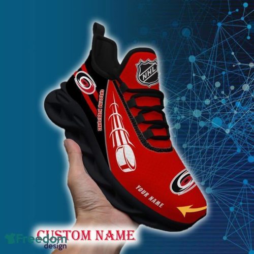 Carolina Hurricanes Sports Shoes Custom Name Fans Gift Max Soul Sneakers New Ideas - Carolina Hurricanes Chunky Sneakers Personalized_6