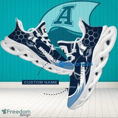 CFL Toronto Argonauts Hexagonal Pattern Running Shoes Custom Name For Fans Max Soul Sneakers - Personalized CFL Toronto Argonauts Hexagonal Pattern Max Soul Shoes Photo 1