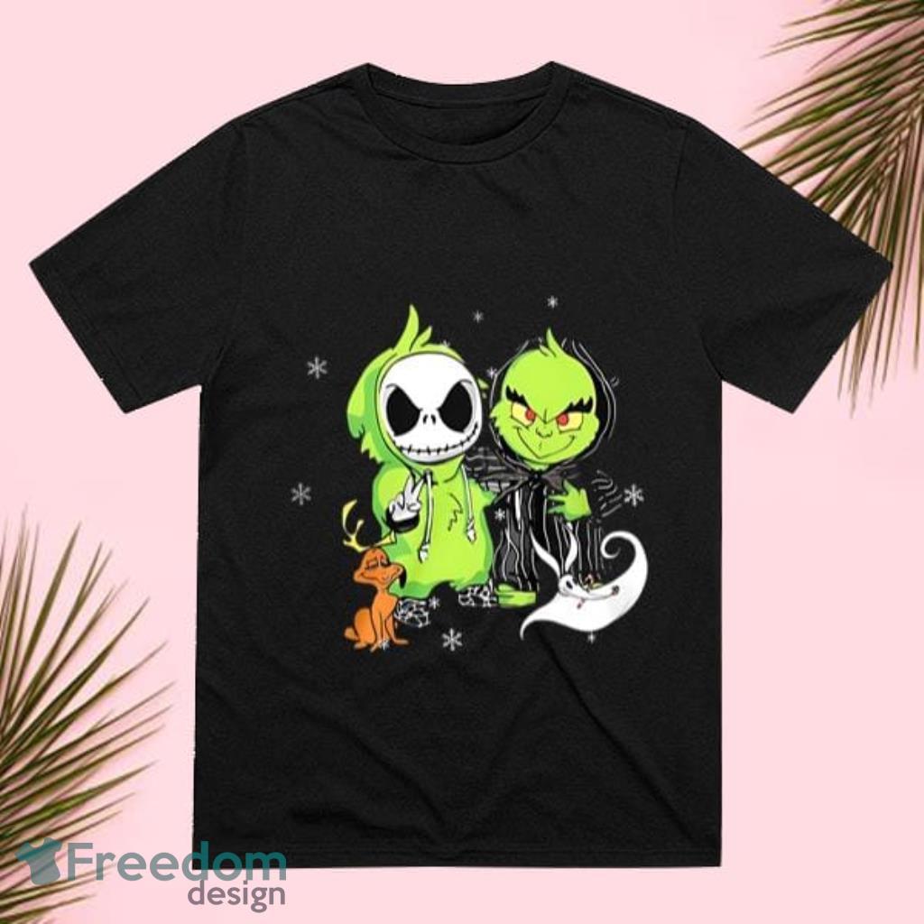 Grinch Zero Nightmare Before Christmas, The Jack Skellington T Shirt image Grinch Zero Nightmare Before Christmas, The Jack Skellington T Shirt Product Photo 1