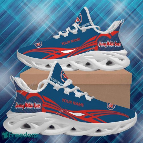 Jersey Mike's Subs Max Soul Shoes New Personalized Identifier Sport Sneakers For Fans Gift - jersey mike's subs Max Soul Shoes Personalized Photo 2