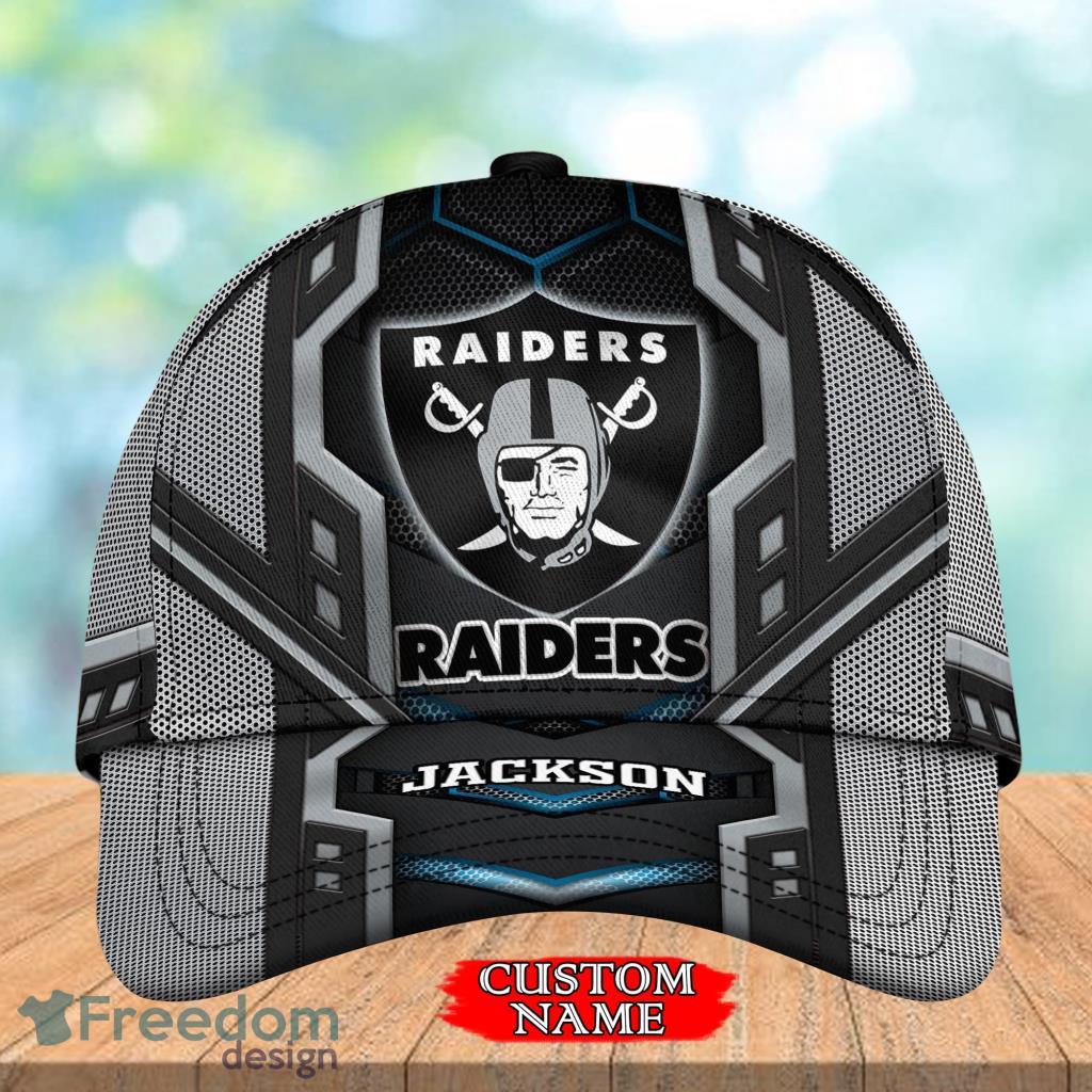 Las Vegas Raiders NFL Classic Cap 3D Custom Name Personalized Gift For Fans Product Photo 1