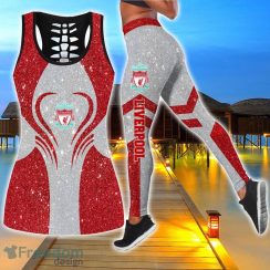 Liverpool Combo Hollow Tanktop and Legging Sport Gift For Women