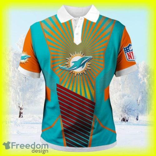 Miami Dolphins Sunlight Casual Polo Shirt For Men And Women Product Photo 1