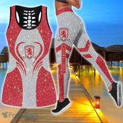 Middlesbrough Combo Hollow Tanktop and Legging Sport Gift For Women