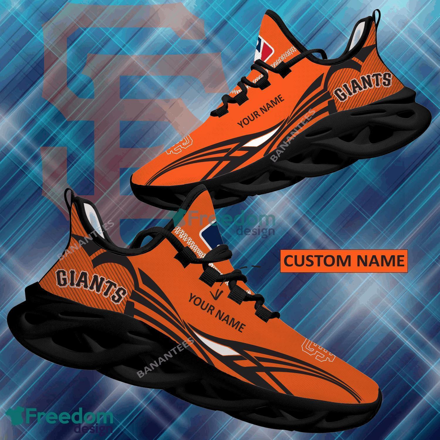 MLB San Francisco Giants Max Soul Shoes New Personalized Exclusive Running Sneaker - MLB San Francisco Giants Max Soul Shoes Personalized Photo 1