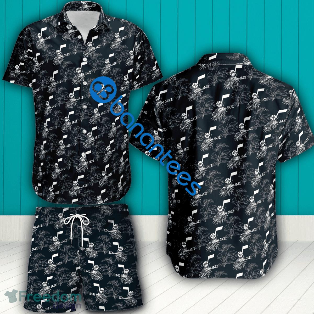 NBA Utah Jazz Hawaiian Shirt Short Set Ideas For Men And Women - NBA Utah Jazz Hawaiian Shirt Short Set Ideas For Men And Women