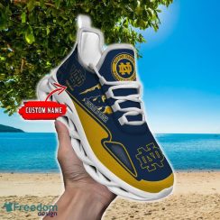 NCAA Notre Dame Fighting Irish Max Soul Shoes Personalized Clunky Sneakers Ideas Gift Fans - NCAA Notre Dame Fighting Irish Max Soul Shoes_1