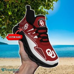 NCAA Oklahoma Sooners Max Soul Shoes Personalized Clunky Sneakers Ideas Gift Fans - NCAA Oklahoma Sooners Max Soul Shoes_2