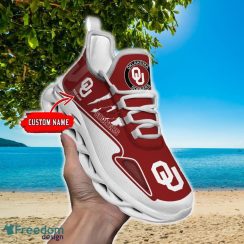 NCAA Oklahoma Sooners Max Soul Shoes Personalized Clunky Sneakers Ideas Gift Fans - NCAA Oklahoma Sooners Max Soul Shoes_1