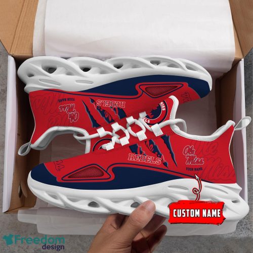 NCAA Ole Miss Rebels Max Soul Shoes Personalized Clunky Sneakers Ideas Gift Fans - NCAA Ole Miss Rebels Max Soul Shoes_7